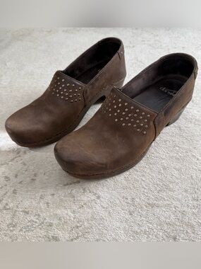 Dansko Leather Clogs